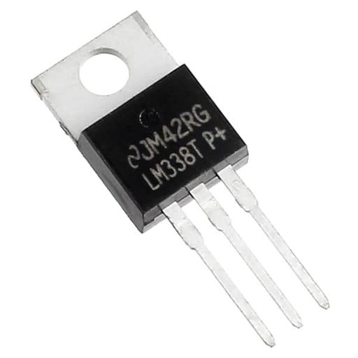 LM338 5A adjustable regulator