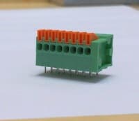 PCB spring terminal KF141R-2.54mm 7pin