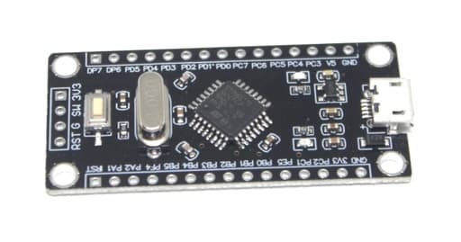 STM8S development board