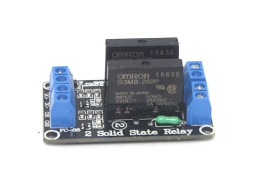 2 channel solid state relay (SSR) module