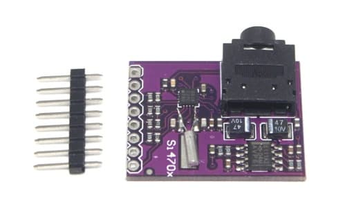 MCU-470 Si4703 FM tuner development board