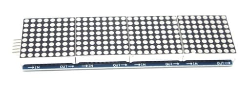 Max7219 4 in 1 dot matrix module