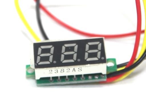 0.28inch 0-100VDC voltmeter