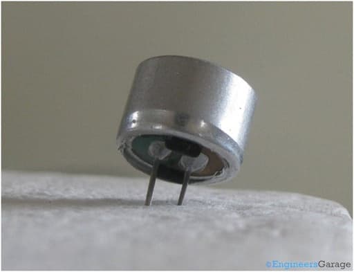 Condenser mic 4.5x2.2mm/microphone