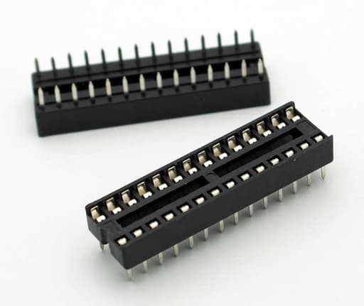 IC socket 28 pins