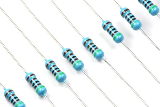 5.1KΩ 1/4W resistor