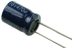 470uf 16V electrolytic capacitor