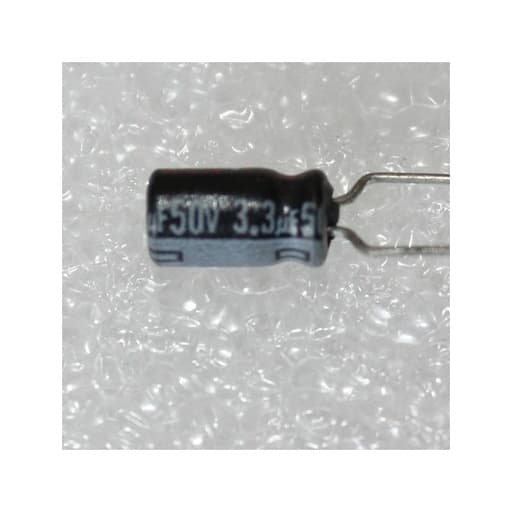 3.3uf 50V electrolytic capacitor