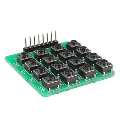 Micro switch 4x4 matrix keypad