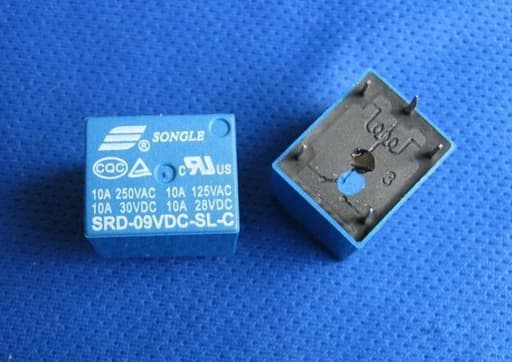 Relay 9V 10A
