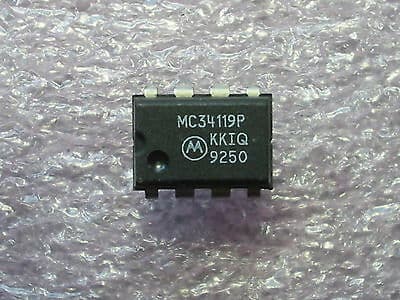 MC34119P low power audio amplifier