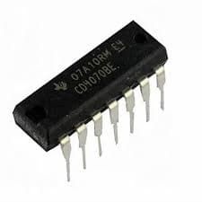 CD4070 grid and inverter chip