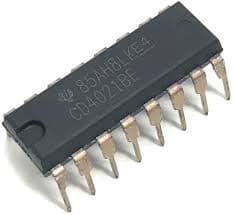 CD4021 shift register