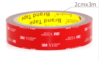 3M Double sided Adhesive waterproof 2cmx3m