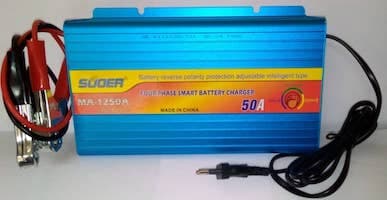 SUOER MA-1250A 12V 50A Four-Phase Charging Mode Auto Smart Battery Charger