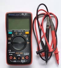 Zoyi ZT-109 Small Handheld Tester Autoranging Digital Multimeter