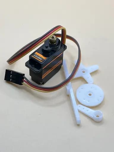 ES08MA Metal Gear Servo (25cm Wire, Futaba/JR Compatible)
