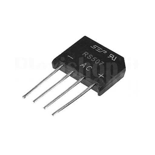 RS507 5A 700V bridge rectifier