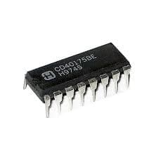 CD40175 Logic circuit