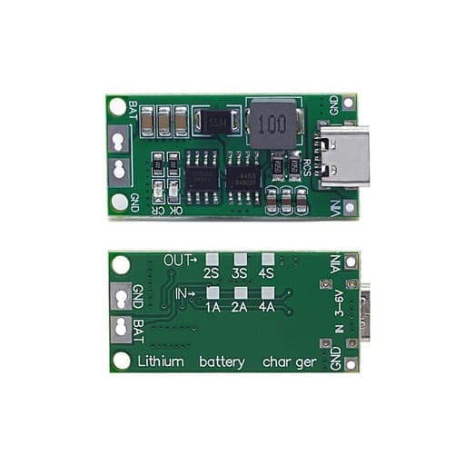 4S 2A 2pin lithium battery charger