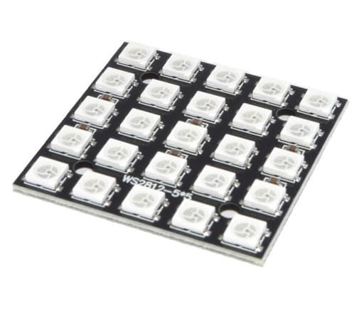 WS2812 5050 25 bit Square RGB LED Magic color module
