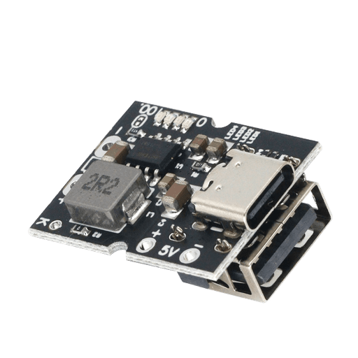5V 2A Type-C Fast LiPo Charging and Discharging Module – Boost Converter for Portable USB Power Bank Projects