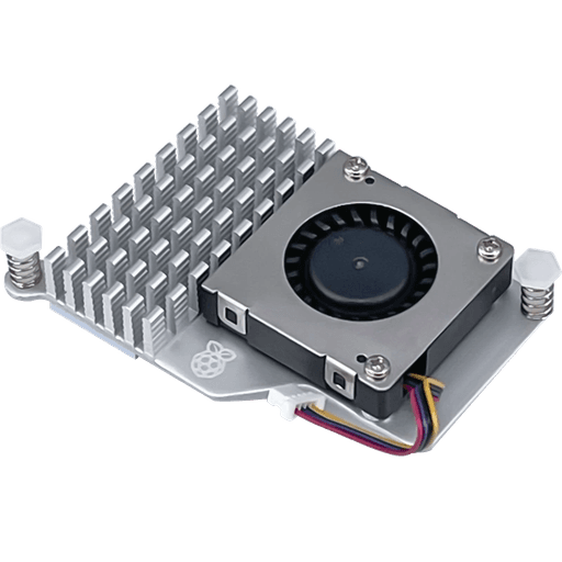 Raspberry Pi 5 Radiator Cooler – Active Aluminum Heatsink with PWM Fan for Pi 5 Performance Cooling