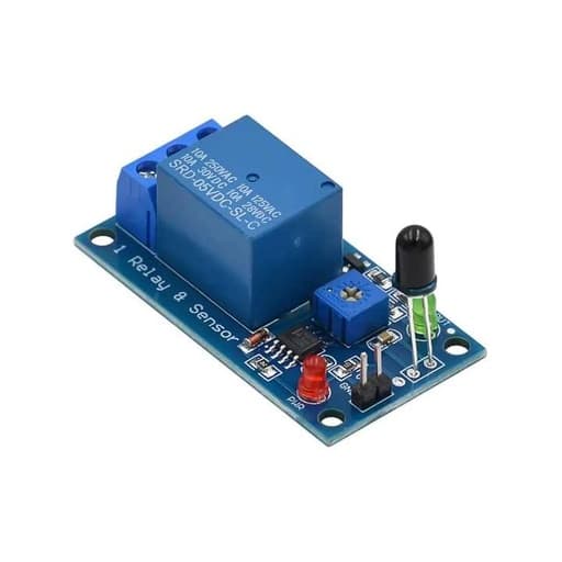 5V flame sensor with relay controller