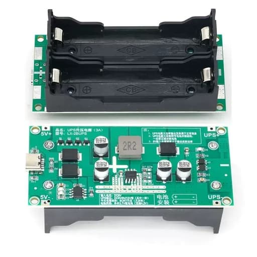 3A 5V 18650 UPS module type C
