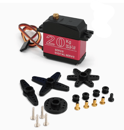 20KG 180 degrees metal gear servo
