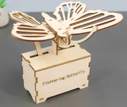 DIY STEM Flying Butterfly